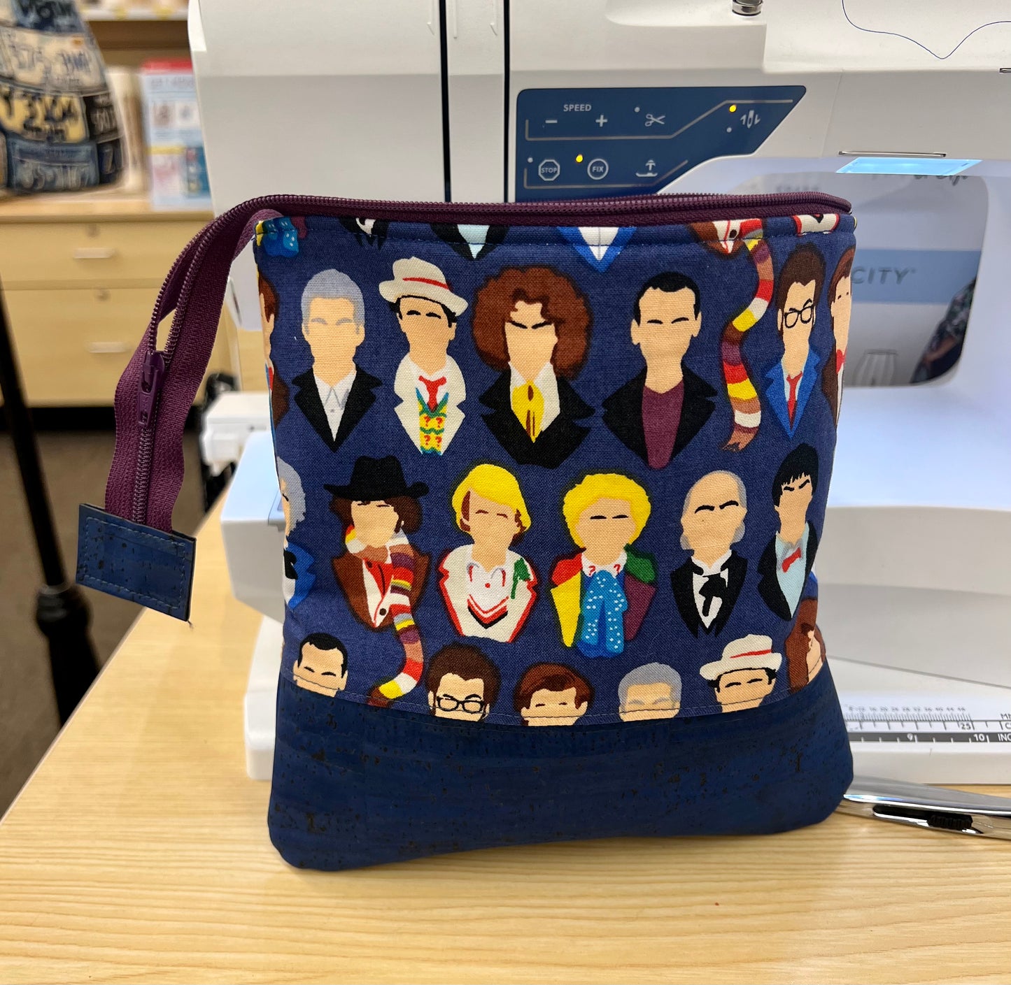 Doctor Who Zipper Pouch